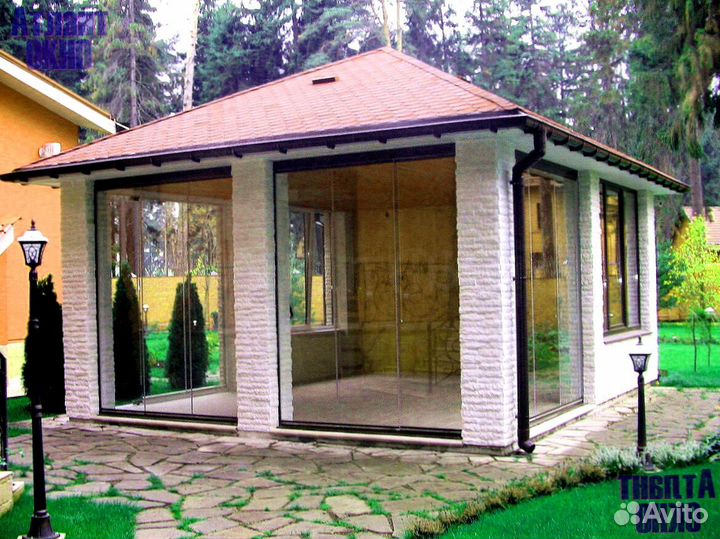 Алюминиевые двери под заказ