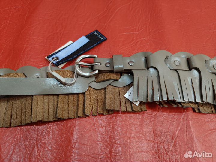 Ремень mexx кожаный новый