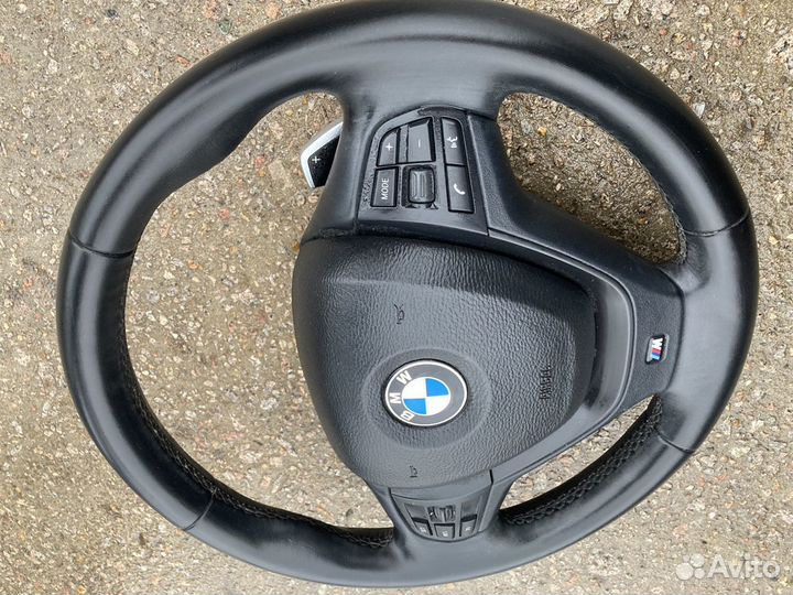 Руль бмв ф25 м пакет с лепестками