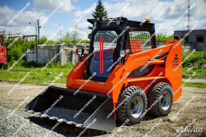 Стекло для мини-погрузчика