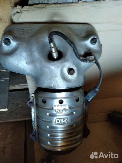 Катализатор с датчиком