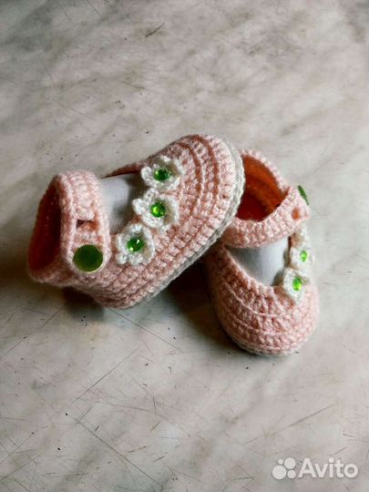 Пинетки для девочки