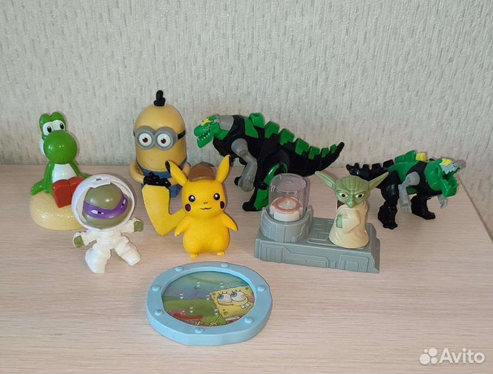 Игрушки из макдональдса