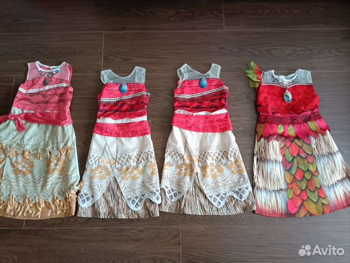 Новогодние костюмы Моана 5-6 и 7-8 лет