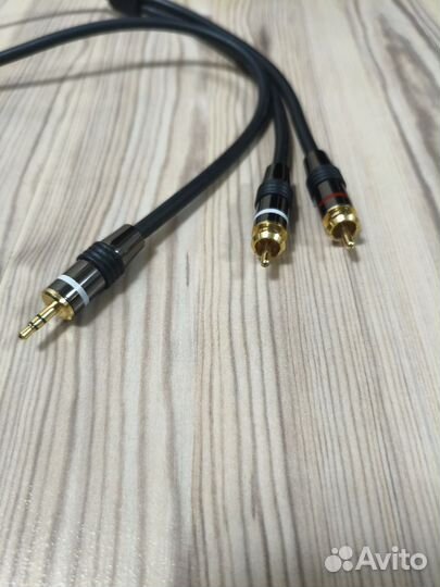 Кабель jack 3.5 2 rca