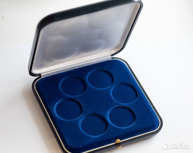 Футляр бокс для монет на 6 монет