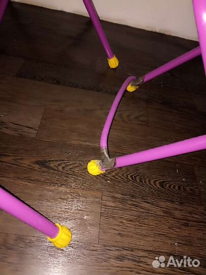 Детский столик и стульчик складной