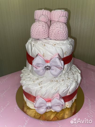 Торт из памперсов