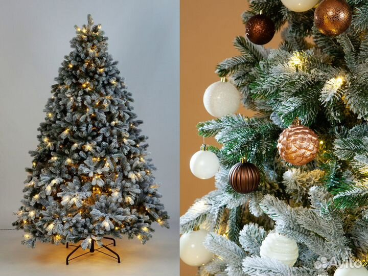 Елка искусственная литье + пвх