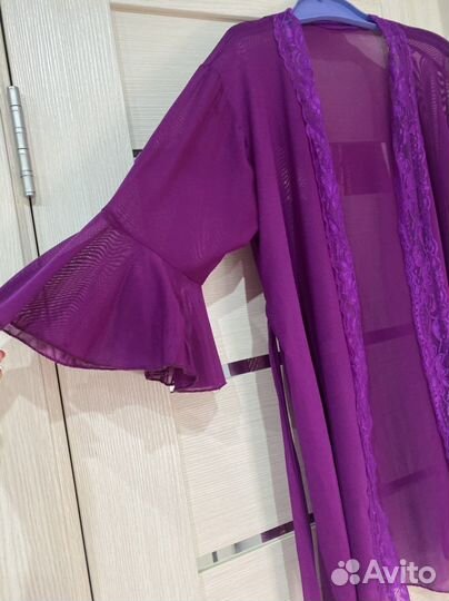 Прозрачный халат