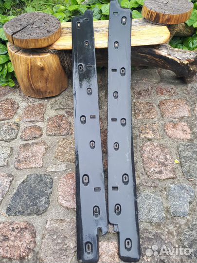 Защита порогов mercedes 210 до рейст