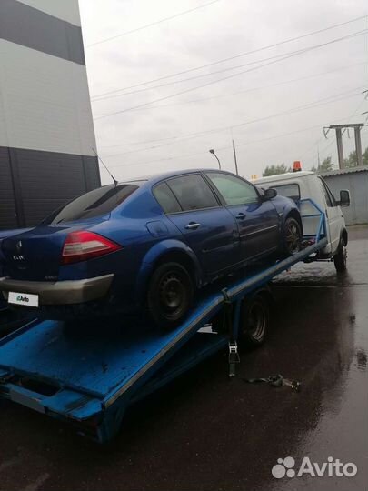 Renault Megane 1.6 AT, 2006, битый, 300 000 км