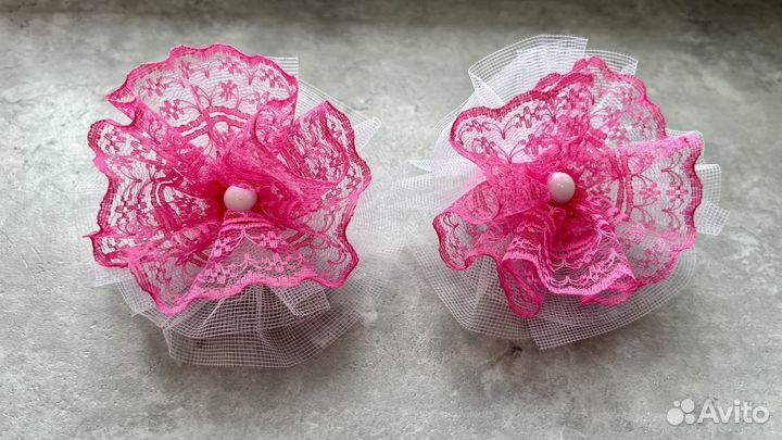 Резинки бантики для волос