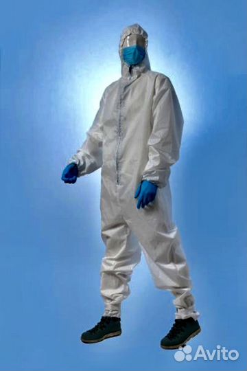 Защитный многоразовый комбинезон, костюм