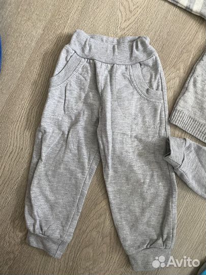 Детские вещи (осень-зима 86р)пакетом