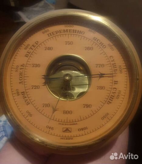 Барометр настенный СССР