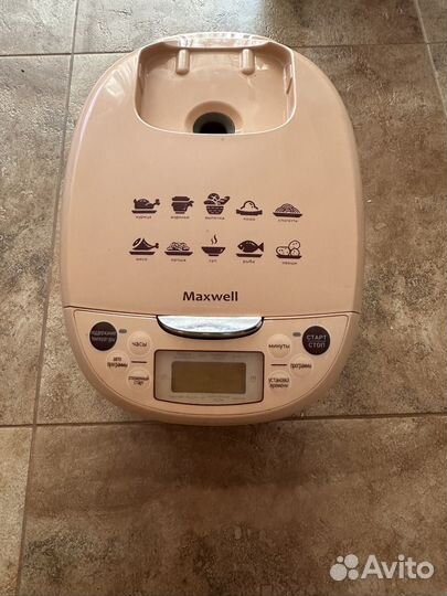 Мультиварка на запчасти maxwell mw-3801bn