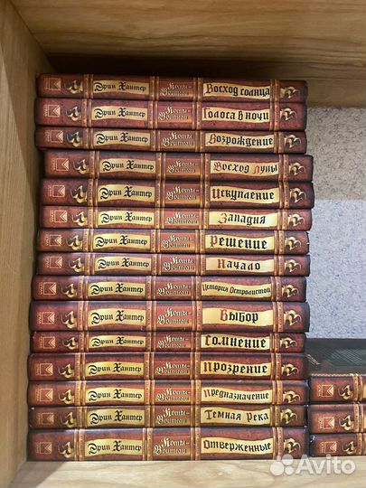 Книги коты воители