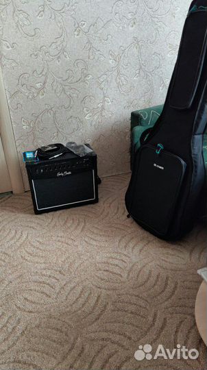 Электрогитара harley benton + комбоусилитель