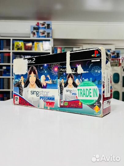 PS2 SingStar Русский Хит + 2 Микрофона Новый