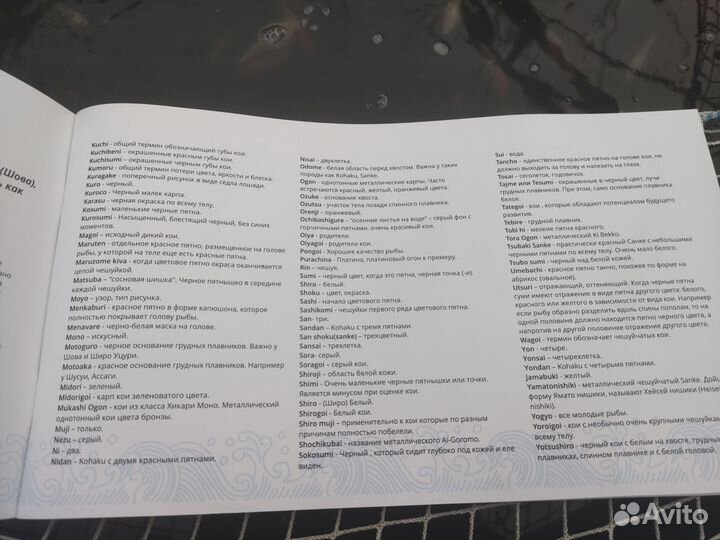 Атлас-определитель пород японских карпов кои