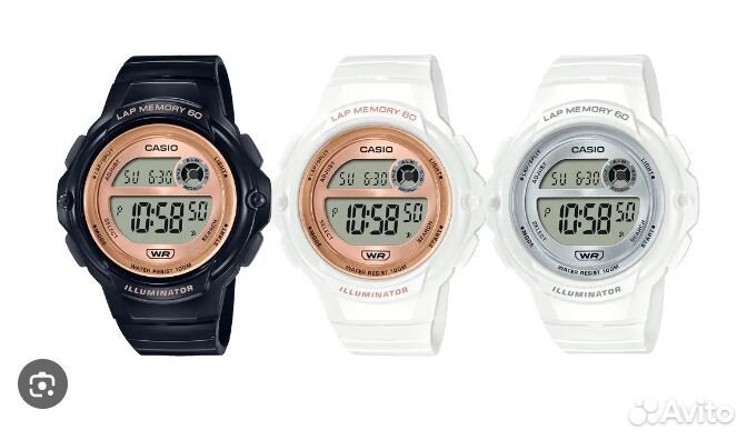 Часы Casio Collection LWS-1200H-7A2