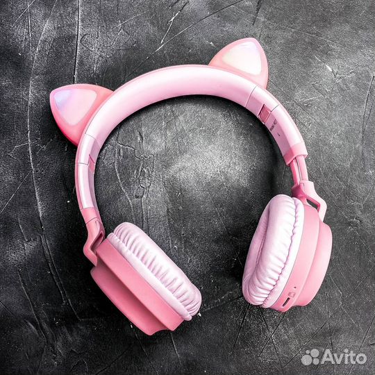 Наушники Bluetooth накладные Hoco W27 Розовый