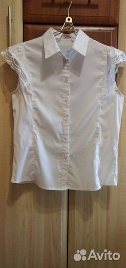 Блузки рубашки в школу/офис. Разм. 152-158,160-164