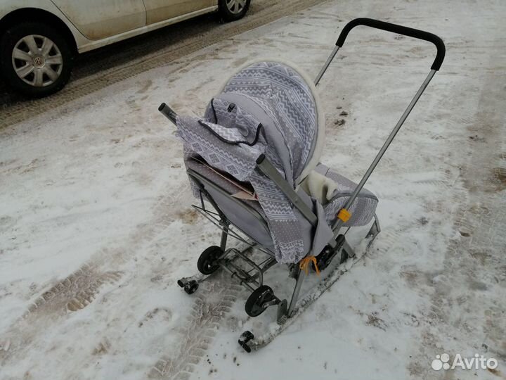 Коляска санки
