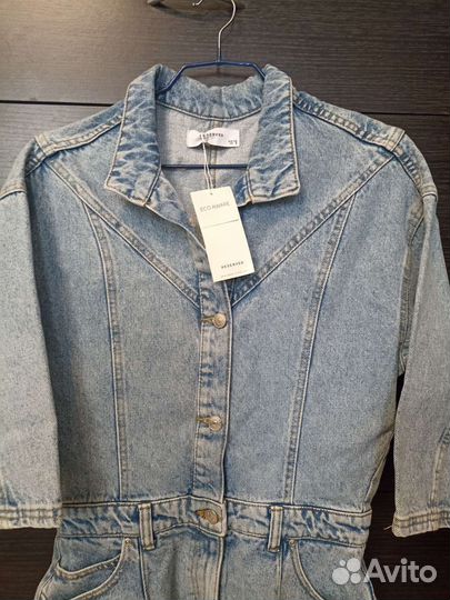 Новый Джинсовый комбинезон reserved р.42