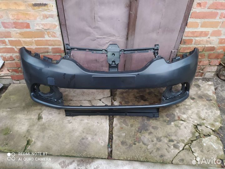 Передний бампер рено логан 2(2014-2018 г.)