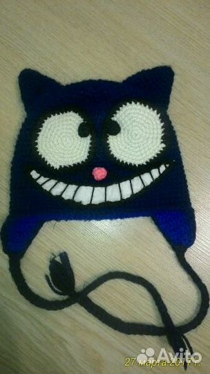Зимняя шапочка ручная вязка