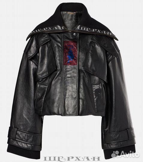 Кожаная куртка косуха шерхан