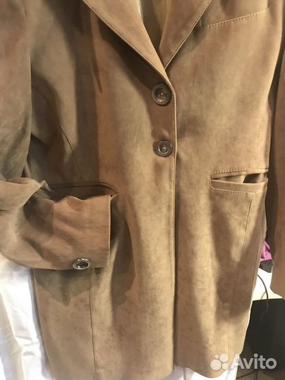 Куртка демисезонная женская велюровая