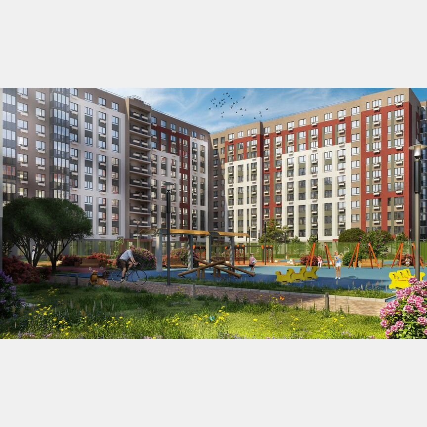 Квартира-студия, 28,9 м², 6/11 эт.