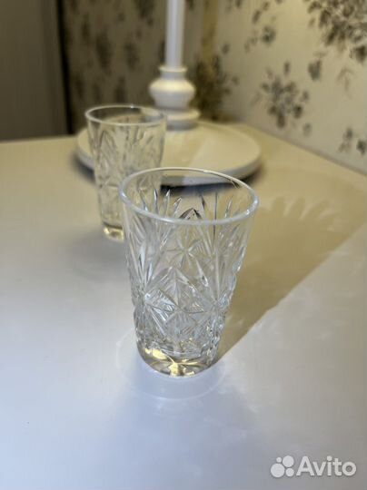 Хрустальные рюмки СССР