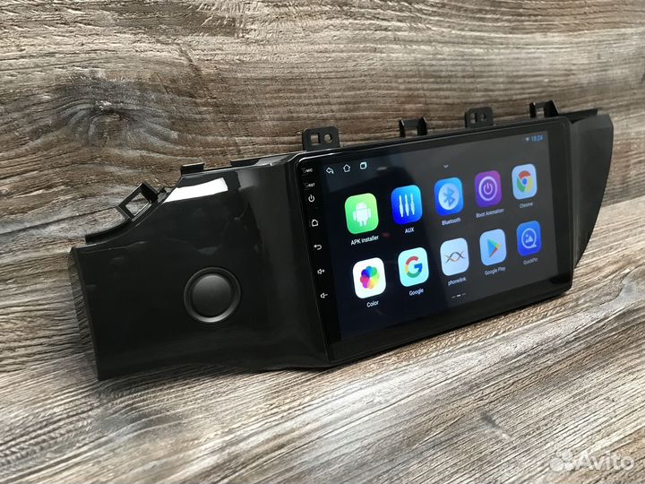 Магнитола 2DIN на Kia Rio 4 с внешним микрофоном