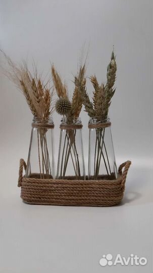 Композиция с сухоцветами