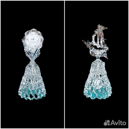 Хрустальный колокольчик в ассортименте