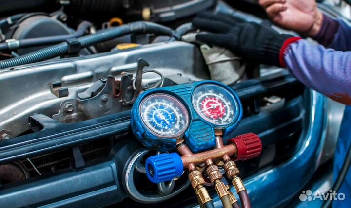 Диагностика кондиц. Mits. Outlander 2002-2009