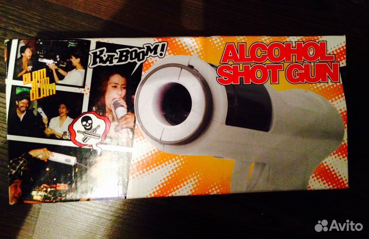 Пистолет-шот для вечеринок