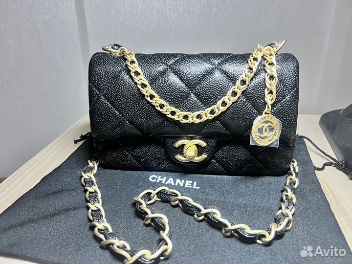 Сумка chanel mini flap coco