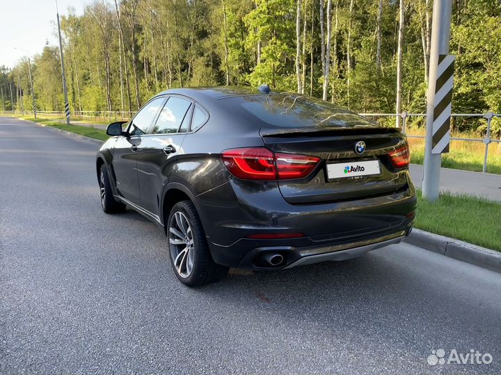 BMW X6 3.0 AT, 2016, 184 000 км
