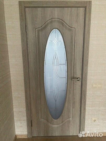 Двери межкомнатные зеленые