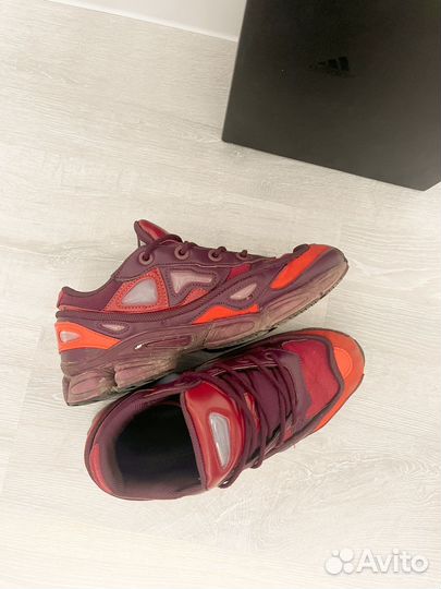 Кроссовки adidas raf simons ozweego 3 burgundy