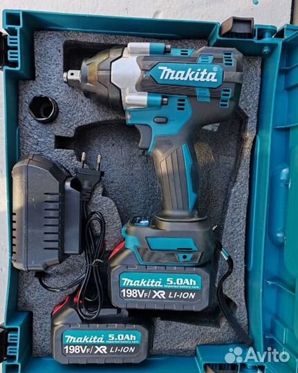 Аккумуляторный гайковерт Makita 800 н.м. (Арт.4081