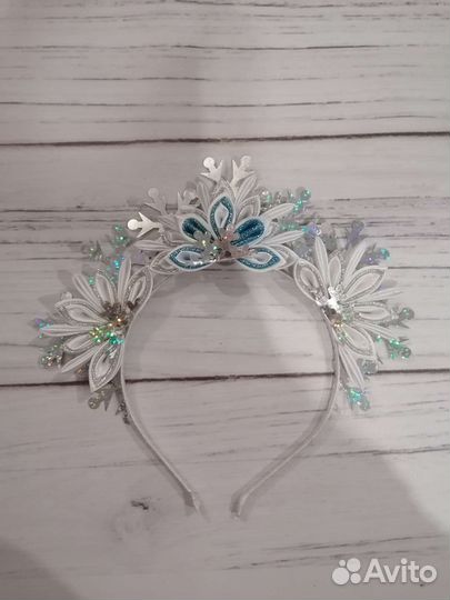 Снежинка корона