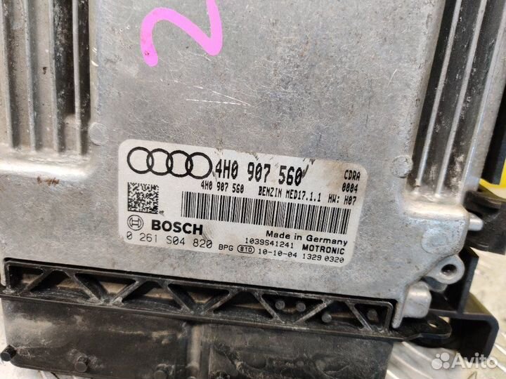 Блок управления двигателем Audi A8 D4 4H2 4H8 cdra