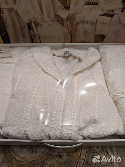 Халат махровый банный женский. cristal Размер XL