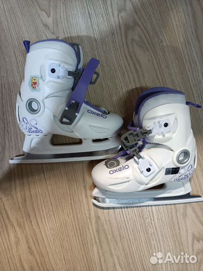 Коньки детские раздвижные 28-30